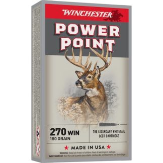 Winchester Power Point 270 Winchester Ammo 150 Grain Jacketed Soft Point 200rounds Winchester Power Point 270 Winchester Ammo 150 Grain Jacketed Soft Point 200rounds - Colored Glock Switches - Glock Pistol Switch