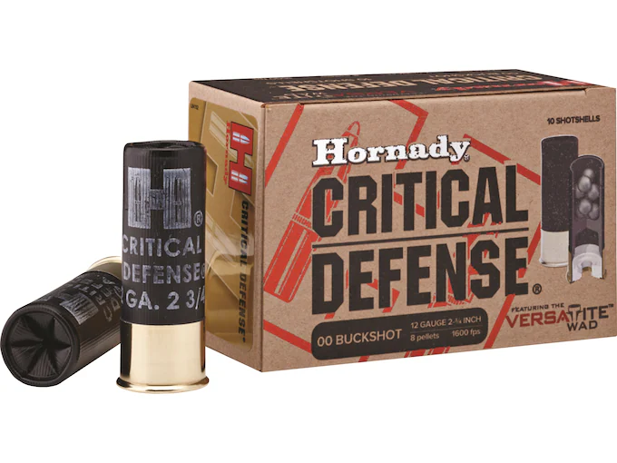 Buy Hornady Critical Defense 12 Gauge Buckshot Ammo 2-3/4″ Buy Hornady Critical Defense 12 Gauge Buckshot Ammo 2-3/4″ - Ammunition - Glock Pistol Switch