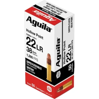 Aguila Super Extra High Velocity 22LR Ammo 38 Grain Plated Hollow Point Direct - Glock Pistol Switches | Glock Pistol Switch