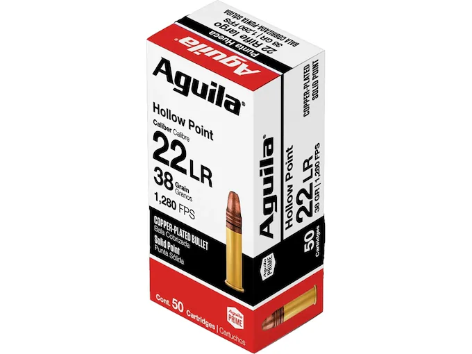 Real Aguila Super Extra High Velocity 22LR Ammo 38 Grain Plated Hollow Point Real Aguila Super Extra High Velocity 22LR Ammo 38 Grain Plated Hollow Point - Glock Pistol Switches - Glock Pistol Switch