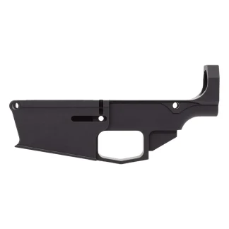 80% Lower Receiver Billet .308 / AR-10 - Anodized Black 6061-T6 Aluminum - Rifles - Glock Pistol Switch
