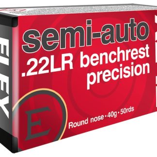 Shop Eley Semi-Auto Benchrest Precision 22LR Ammo 40 Grain Round Nose - Ammunition | Glock Pistol Switch