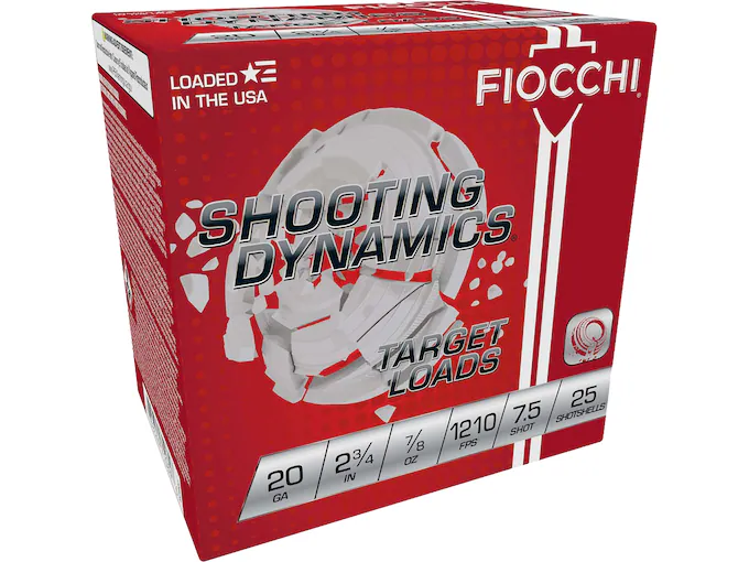 New Fiocchi Shooting Dynamics 20 Gauge Ammo New Fiocchi Shooting Dynamics 20 Gauge Ammo - Shotguns - Glock Pistol Switch