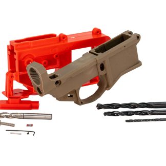 Polymer80 G150 AR-15 80% Lower Receiver Kit with Jig – Flat Dark Earth - Rifles - Glock Pistol Switch