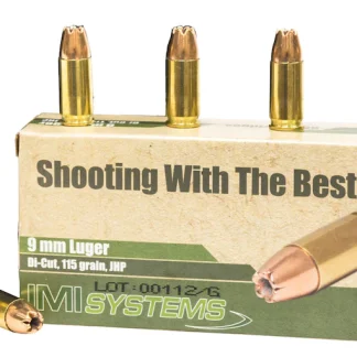 Buy IMI 9mm Luger Ammo 115 Grain Jacketed Hollow Point - Ammunition | Glock Pistol Switch