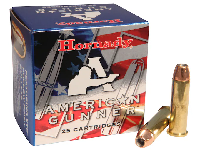 Hornady American Gunner 357 Magnum Ammo 125 Grain Hornady XTP Jacketed Hollow Point Box of 500 Hornady American Gunner 357 Magnum Ammo 125 Grain Hornady XTP Jacketed Hollow Point Box of 500 - Ammunition - Glock Pistol Switch